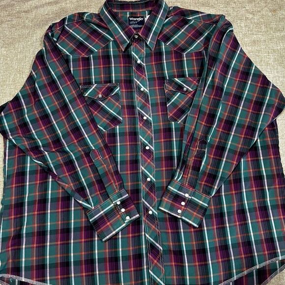 Wrangler Other - Wrangler Cowboy Cut Regular Fit X-Long Tails 20X35 Single Needle Tailoring